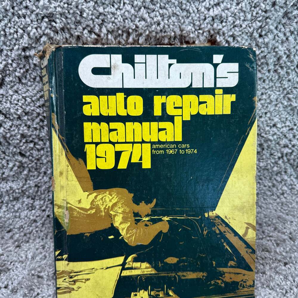 Chilton's Auto Repair Manual 1974